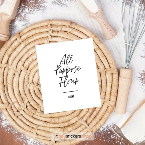 36 Labels • Jelly Minimalist Pantry for Kitchen Storage • Organization Labels - Picture 5 of 17